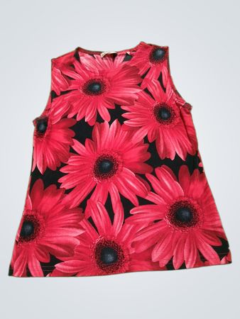 Susan Lawrence Floral Sleeveless Top