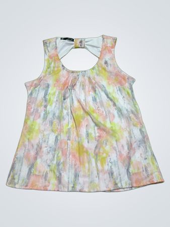 Maurices Sleeveless Printed Top