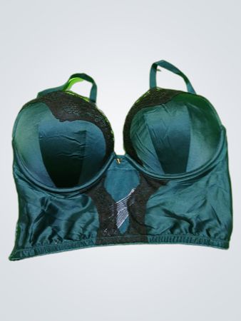 Victoria's Secret Teal Lace Underwire Bra