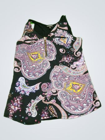 Express Paisley Print Cami Top