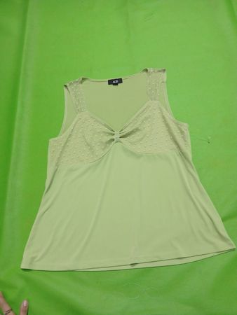 Light Green Sleeveless Top