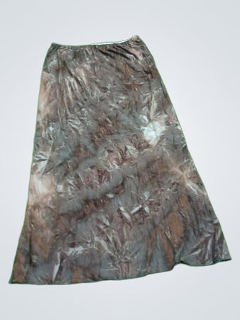 Brown Tie Dye Skirt