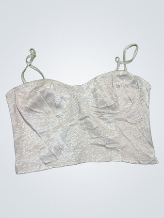 Women's White Lace Bra