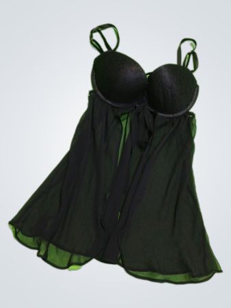 Victoria's Secret Black Lace Babydoll