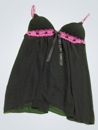 Black Lace Trim Camisole