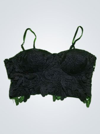 Black Lace Bustier