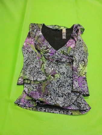 EVEology Floral Sleeveless Top