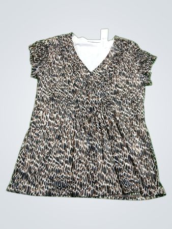 WORTHINGTON Leopard Print Top