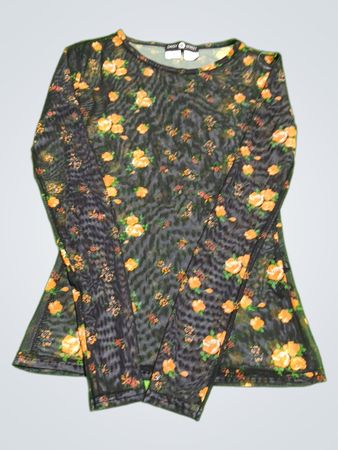 Daisy Street Floral Long Sleeve Top