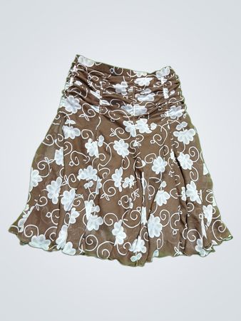 ELL JAY Floral Skirt