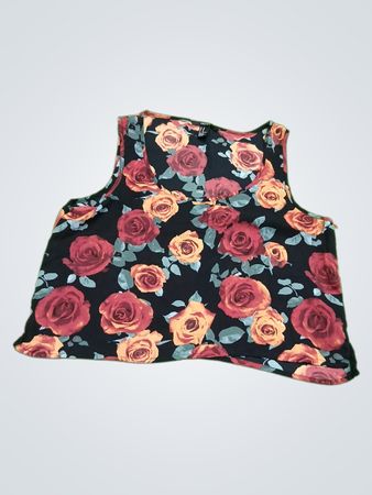 Floral Sleeveless Top