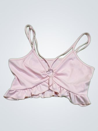 ROMWE Ruffle Strap Cami Top