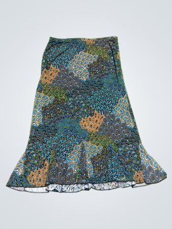 Floral Pattern Skirt