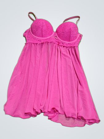 Pink Lace Chemise