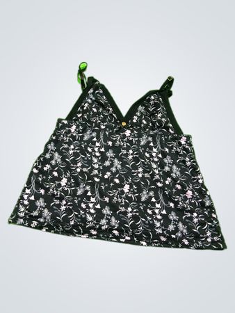 Jessica Simpson Black Floral Bra