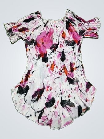 dressbarn Off-Shoulder Floral Print Blouse