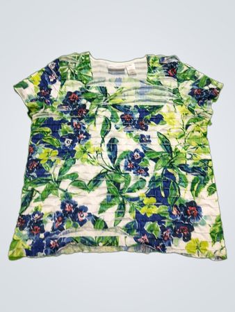 Alfred Dunner Floral Blouse