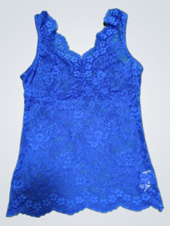 Blue Lace Camisole