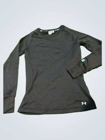 Under Armour Black Long-Sleeve Performance Top