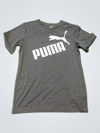 Puma Gray Logo T-Shirt