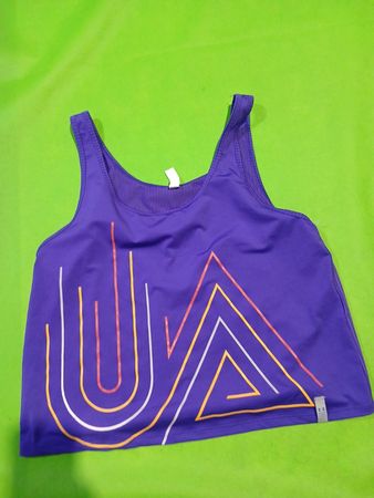 Purple Under Armour Sports Bra