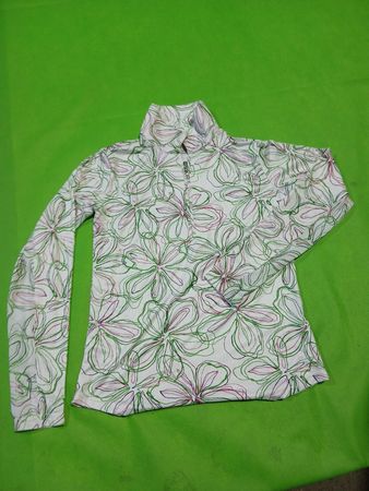 SanSoleil Floral Pattern Shirt