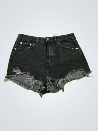 Zara Black Denim Shorts