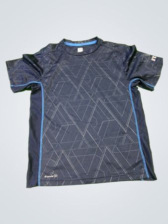 Russell Dri-Power 360 Navy Geometric Tee