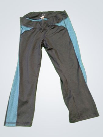 Champion Duo Dry Black Teal Athletic Pants