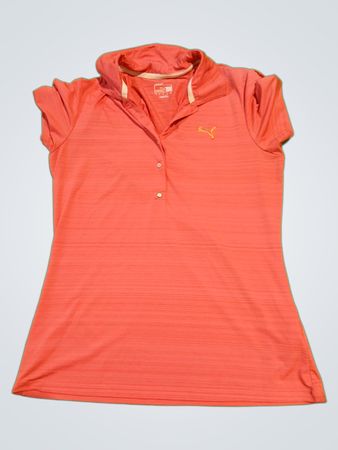 Puma Coral Short Sleeve Polo Shirt