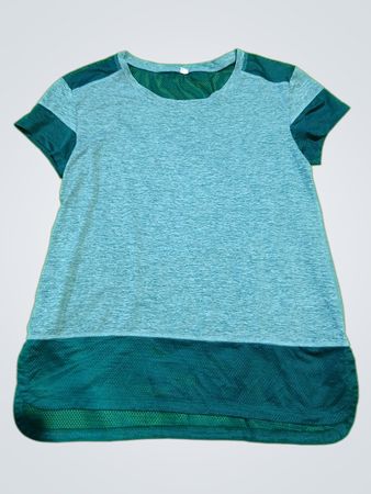 Gray and Green T-Shirt