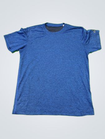 Adidas Blue Heather Short Sleeve T-Shirt