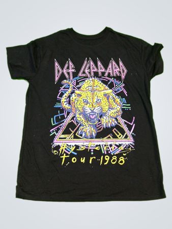 Def Leppard Hysteria Tour 1988 T-Shirt