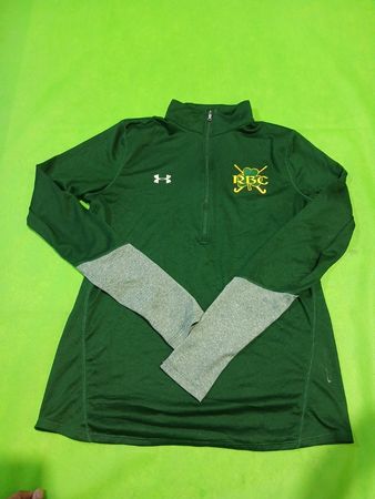 Under Armour Green Quarter-Zip Jacket with RBC Logo
