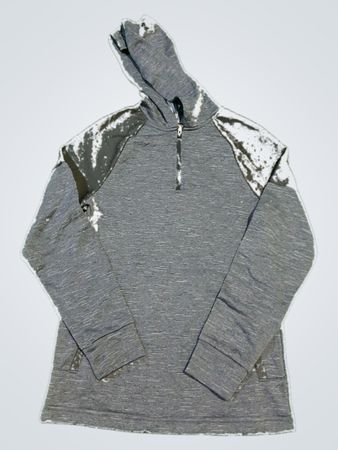 Unbranded Gray Zip-Up Hoodie