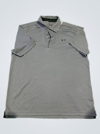 Under Armour Gray Polo Shirt