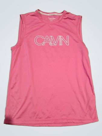 Calvin Klein Pink Logo Tank Top