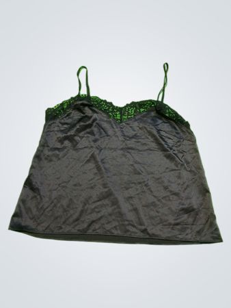Black Lace Trim Camisole