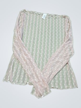 Pink Lace Blouse
