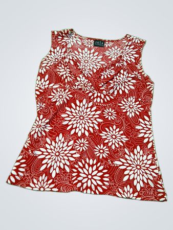JKLA California Floral Sleeveless Top
