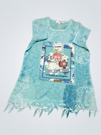 Le Grenier Blue Top