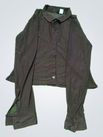 Brown Long-Sleeve Shirt