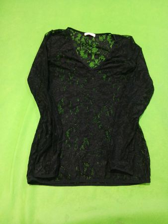Babaton Black Lace Top