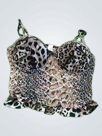 Elegant Moment Leopard Print Bralette