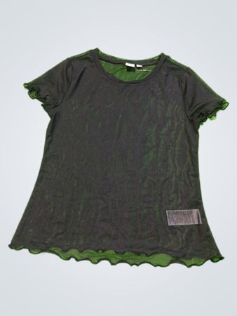 GAP Black Mesh Cami Top
