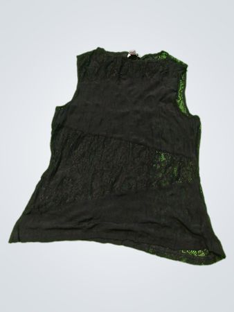 Topshop Black Lace Cami Top