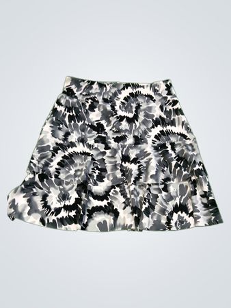 Reitmans Tie-Dye Pleated Mini Skirt