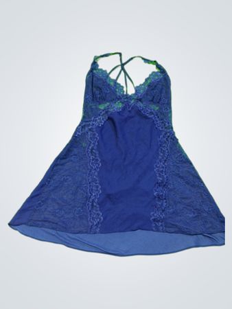 Blue Lace Chemise