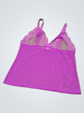 Savage X Fenty Purple Lace Cami