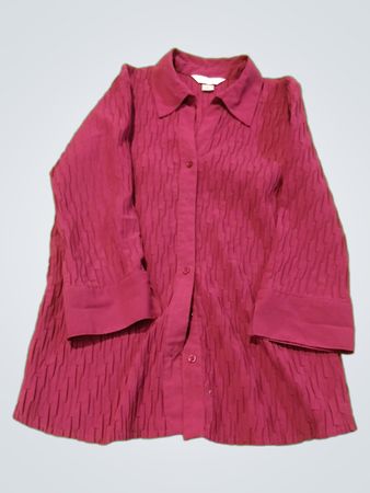Christopher & Banks Red Blouse